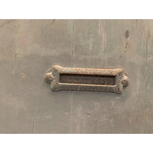 Double Carriage Doors in Natural Wood, 19th Century, Set of 2 For Sale - Image 6 of 12