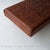 c. 1960s. Switzerland. Removeable headrest with patchwork leather construction.