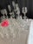 1970s Cascade Etched Crystal Stemware • Complete 36‑Piece Service With Jewel‑Cut Sphere Stems For Sale - Image 5 of 11