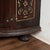Original Brown Painted Swedish Pine Corner Cabinet Cupboard Dated 1839 For Sale - Image 11 of 12