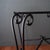 1930s French Art Deco Black Wrought Iron Outdoor Patio Garden Table For Sale - Image 5 of 18