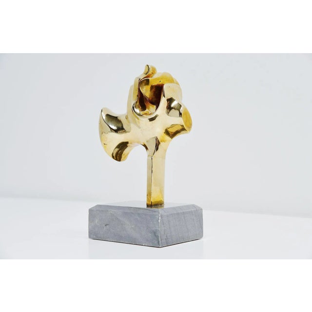 Bronze Tree / Plant Sculpture by Hattakitkosol Somchai, 1970s For Sale - Image 3 of 9