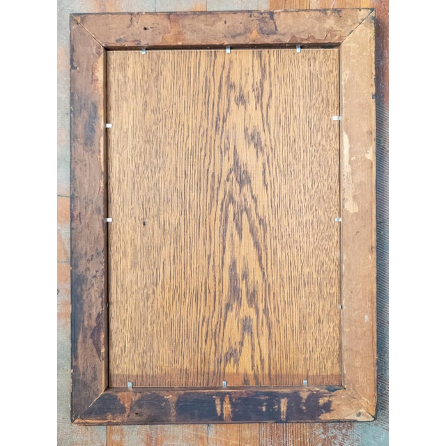 20th Century French Impressionist Painting of a Fishing Boat, Signed Illegibly For Sale - Image 9 of 9