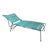 1960s Mid-Century Iron Outdoor/Patio Chaise Lounge W/ Teal Cord, 6 Available For Sale - Image 5 of 9