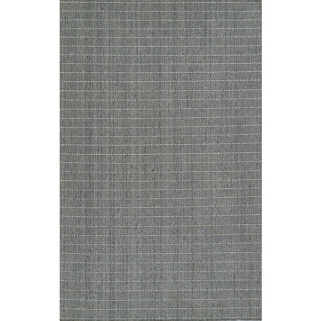 Momeni Oliver Blue Hand Loomed Area Rug 5' X 8' For Sale