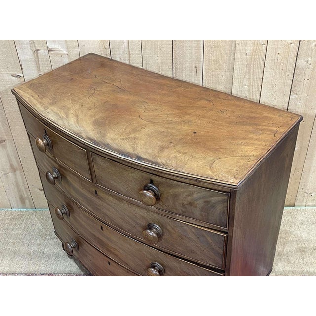 Antique Victorian Mahogany Chest of Drawers For Sale - Image 6 of 18