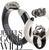 Miriam Salat Cream Ivory Fox Ring Set In Sterling Silver & White Topaz For Sale - Image 13 of 18