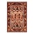 Rustic Kargahi 1980's Tan/Rust Wool Rug - 6'2'' X 9'0'' For Sale