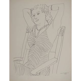 Henri Matisse, Femme au repos, Lithograph For Sale