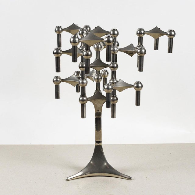 Orion Modular Candelabra by Fritz Nagel for BMF For Sale - Image 6 of 9