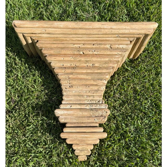 Vintage Art Deco Style Architectural Wall Bracket For Sale - Image 4 of 12
