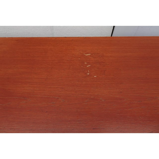 Large Model 207 Desk in Teak by Arne Vodder for Sibast, 1950s For Sale - Image 10 of 18