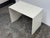 Custom Design White Lacquered Side Table For Sale - Image 10 of 12