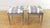 Antique benches newly renovated with new padding and fabric Celotocaulis by Josef Frank for Svenskt Tenn. This piece is...