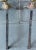Brass Pair of French Style Brass Andirons With Fleur De Lis For Sale - Image 8 of 11