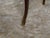 French 19th Century Louis XV Style Walnut Side Table with Grey Marble Top For Sale - Image 9 of 12