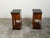 Brown Early 19th Century French Empire Early 19th Century Walnut Console Tables with Grey Marble Tops For Sale - Image 8 of 12