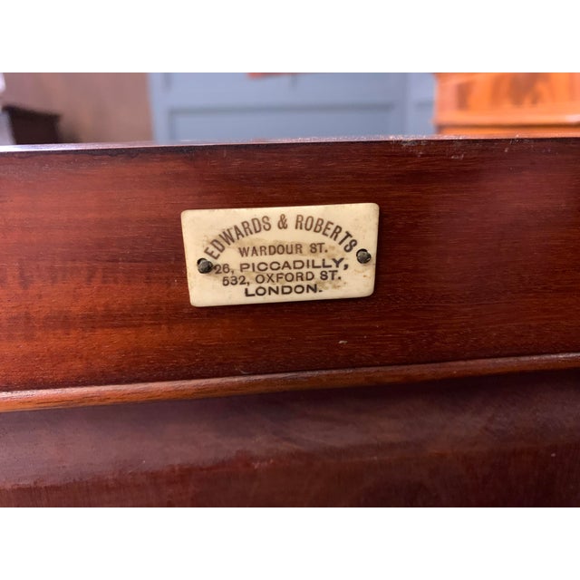 Mahogany Bookcase from Edwards & Roberts, 1900s For Sale - Image 11 of 18