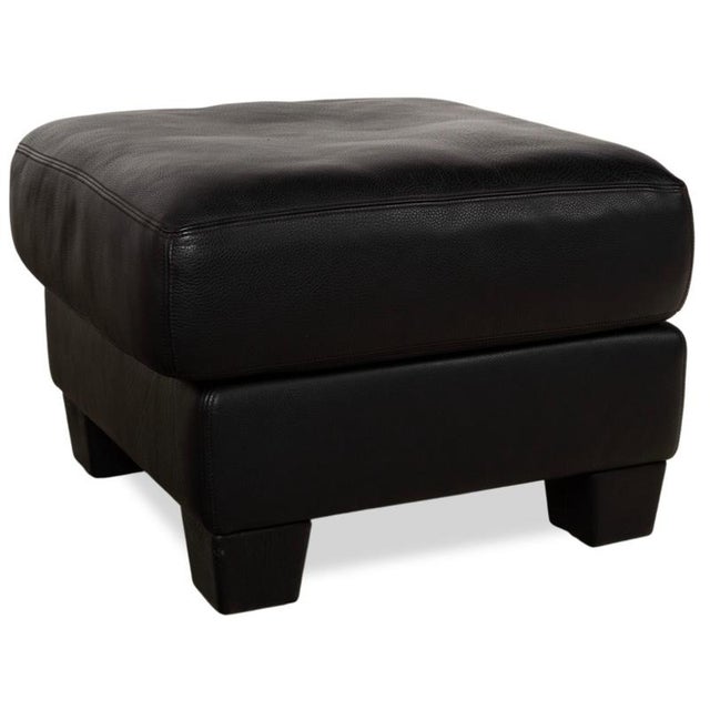 Leather DS-17 Stool in Black from de Sede For Sale - Image 9 of 9