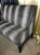 Contemporary Vintage Southern Furniture Co. Hollywood Regency Snow Leopard Velvet Settee For Sale - Image 3 of 10
