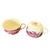 Mid-Century Modern Mid-Century Red Fasan Service in Porcelain from Villeroy & Boch, Germany, 1950s, Set of 4 For Sale - Image 3 of 7