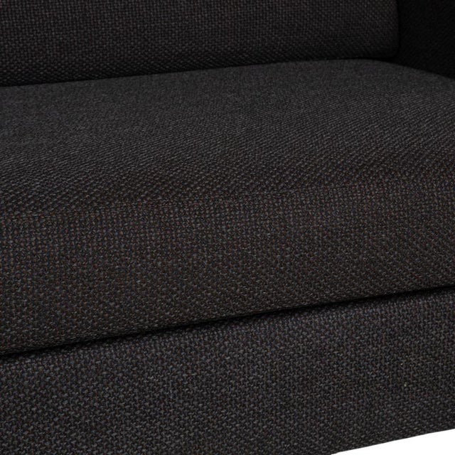 Textile Conseta Fabric Chrome Three-Seater Anthracite Sofa from COR, Set of 2 For Sale - Image 7 of 13