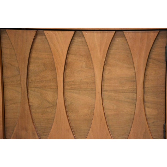 Brown 1960s Mid Century Modern Walnut Nightstand For Sale - Image 8 of 8