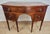 English Regency Bowfronted Sideboard with Drop Handles, 1800s For Sale - Image 9 of 18