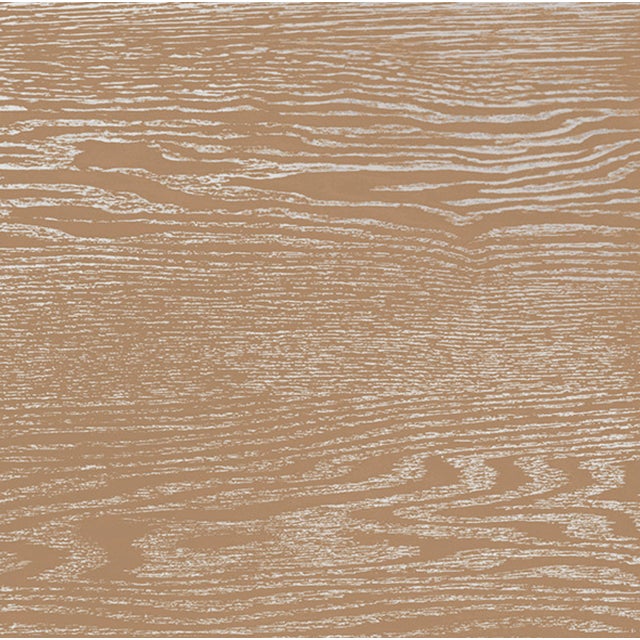 2020s Matthew Izzo Home Ariel Cerused Oak Four Door Buffet With Antique Brass Hardware For Sale - Image 5 of 6