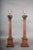 1960s Neoclassical Wooden Fluted Column Table Lamps, 1960s, Set of 2 For Sale - Image 5 of 15