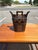 A finely crafted antique Chinese teapot caddy featuring an elegant blend of traditional form and decorative symbolism....