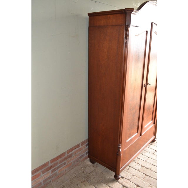 19th Century Mahogany Arch Cupboard For Sale - Image 6 of 9