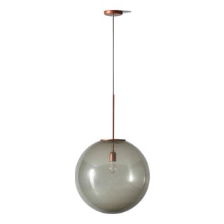 Mid-Century Modern Bollicosa Pendant Lamp in Blown Glass from Cassina, Italy For Sale