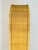 Wicker and Glass Etagere Bookcase Display Shelf Attributed to Founders, Mid Century Modern For Sale - Image 12 of 15