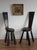 Spinning Stools in Oak, Set of 2 For Sale - Image 5 of 18