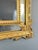 Wood Large 19th Century Mirror with Gilded Wooden Pediment For Sale - Image 7 of 9