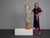 Tom De Munk-Kerkmeer, Painted Wood Female Figure Sculpture, 1990s, Wood For Sale - Image 6 of 11