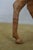 1960s Artisan Italian Leather Antelope Gazelle Blackbuck Figurine Statue 14" For Sale - Image 9 of 11