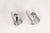 Polished Metal Space Age Wall Lamps from Polam, 1970s, Set of 2 For Sale - Image 4 of 9