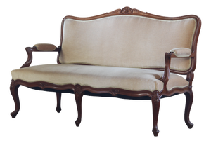 Antique Louis XV Style Sofa, France, 19th Century