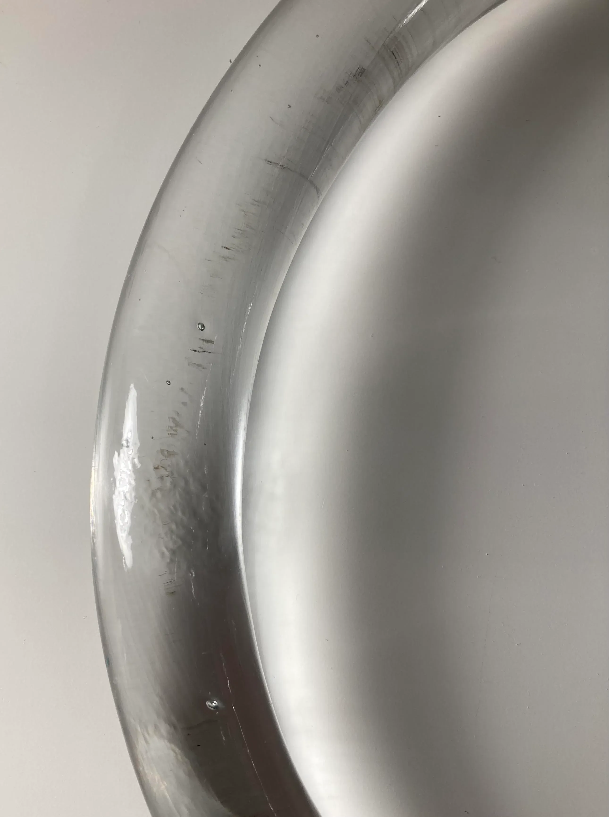 Mid 20th Century Dorothy Thorpe Lucite Spiral Umbrella Stand