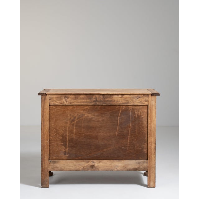 Eclectic Oak and Pine Chest of Drawers, Antique, France, Circa 1900 For Sale - Image 9 of 12