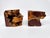 Vintage Burlwood Root Sculpture Bookends, Pair For Sale - Image 6 of 12