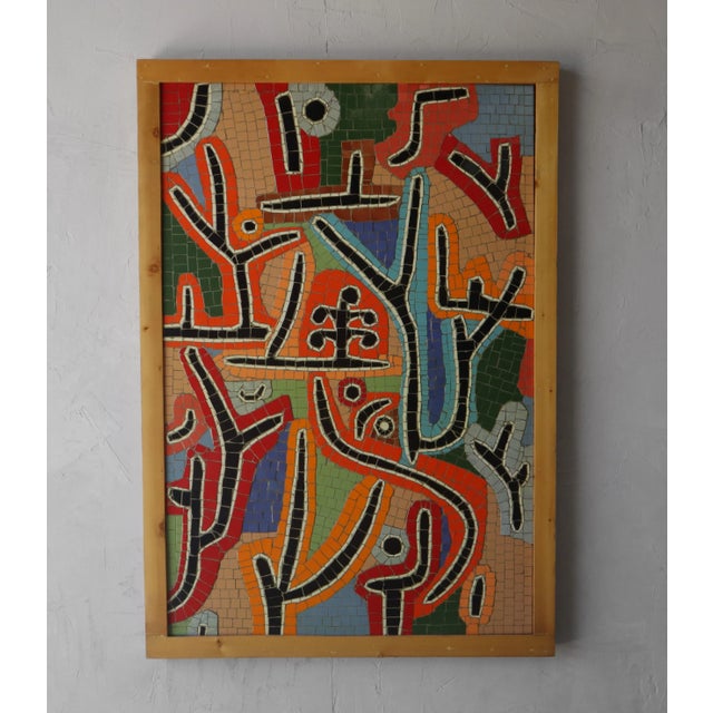 Sculpture Materials Park Bei Lu by Paul Klee Large Scale Tile Mosaic For Sale - Image 7 of 7