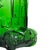 A stunning green mould blown glass decorative bottle with comical car design, made by one of the many glass manufacturers...