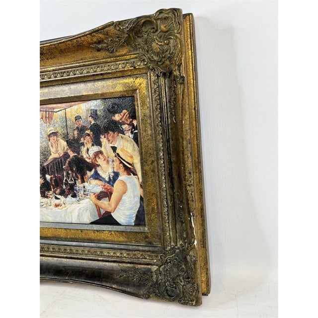 Luncheon of the Boating Party Limited Edition Print After Renoir For Sale In Miami - Image 6 of 7