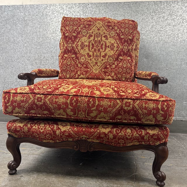 Pennsylvania House Bergère Armchair, Vintage For Sale - Image 11 of 12