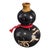 Coffee Late 20th Century Asian Japanese Brown Pottery Sake "Tokkuri" Gourde Shaped Decanter For Sale - Image 8 of 8