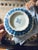 Vintage Japanese Blue & White Floral Bowl – Fuku Mark For Sale In Chicago - Image 6 of 8
