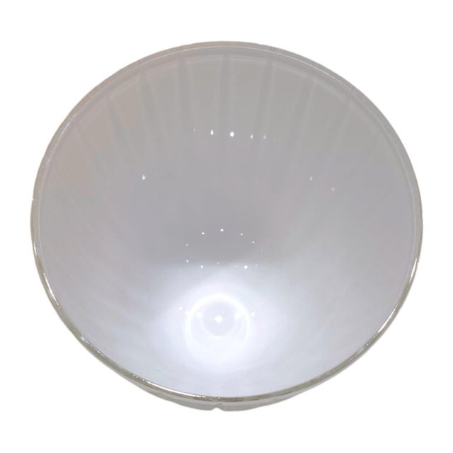Late 20th Century Faberge Old Fashioned White Glass Tumbler Blanc De Blanc Ajka Crystal Luxury Drinkware For Sale In San Francisco - Image 6 of 8